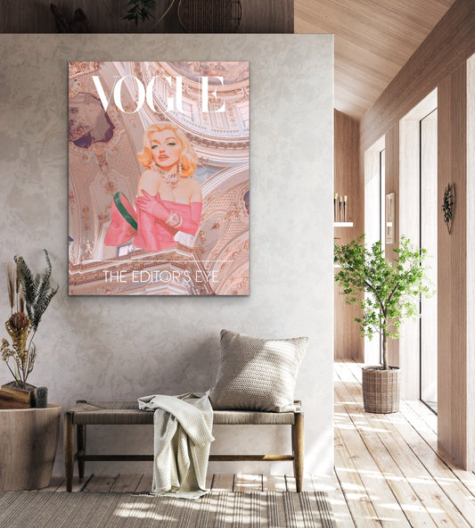 Captivated by the timeless beauty of Marilyn Monroe, this adorable art canvas brings her elegance to life in the most captivating way. Letting her iconic charm adorn my space is a true delight.